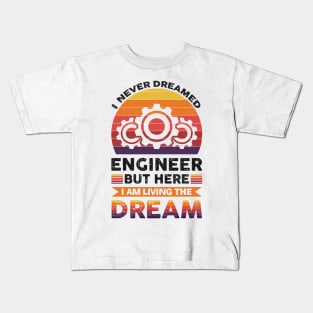 Marrying a super talented engineer Kids T-Shirt